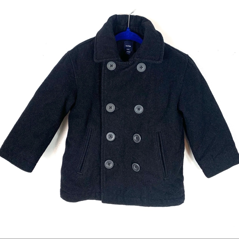 Baby GAP Toddler Boy Coat Black Size 3T Jacket